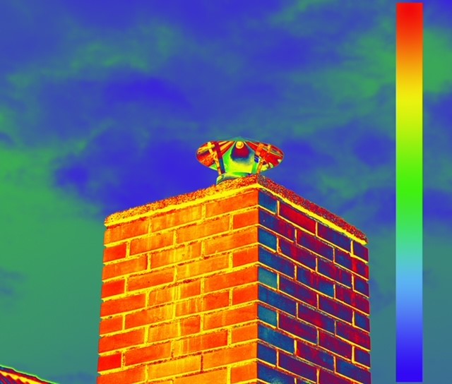 Thermography, Detecting Chimney Damage