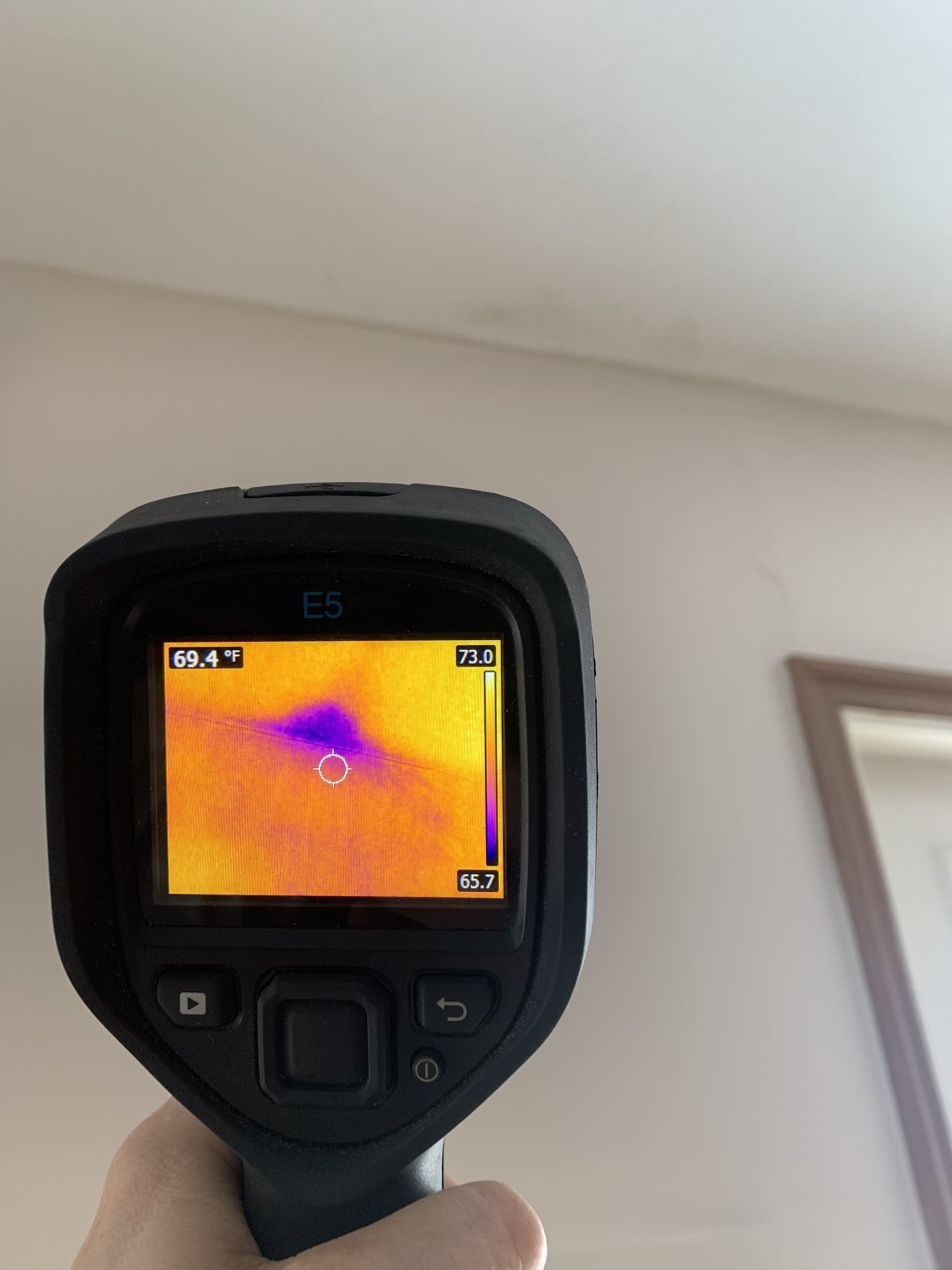 Detecting Leaks, Detecting water leaks, detecting water damage, thermography